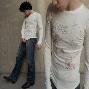 ASTRAL PROJECTION PRINTED LONGSLEEVE