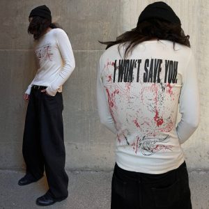 DESTRUCTION PRINTED LONGSLEEVE