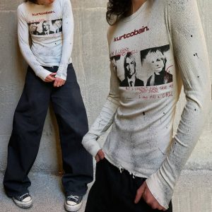 COBAIN PRINTED LONGSLEEVE