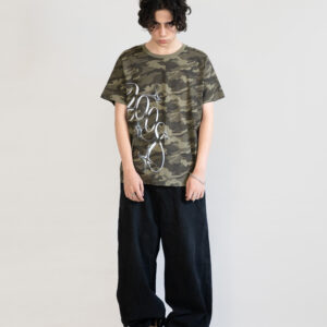 08PRINTED GREEN CAMO T